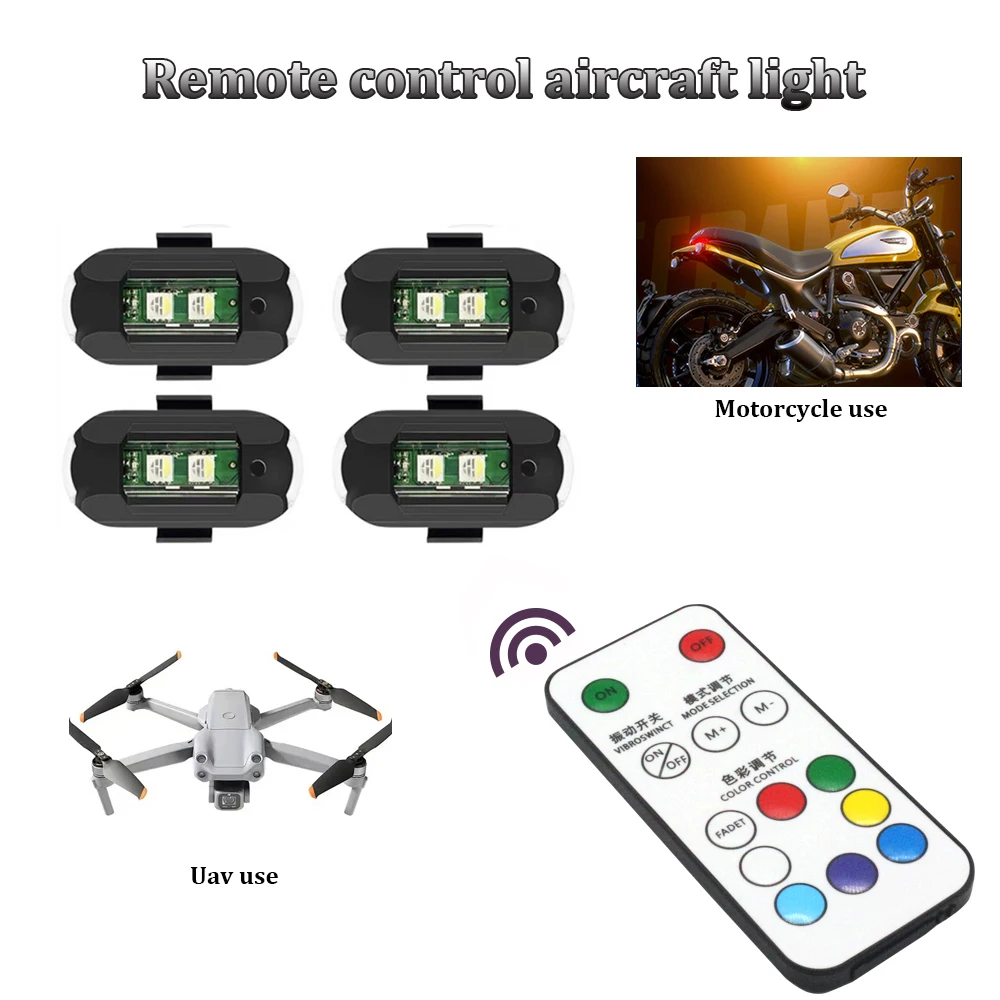 1 pz Remote LED RGB Anti-colli - Drone Led Light recensione e prezzo