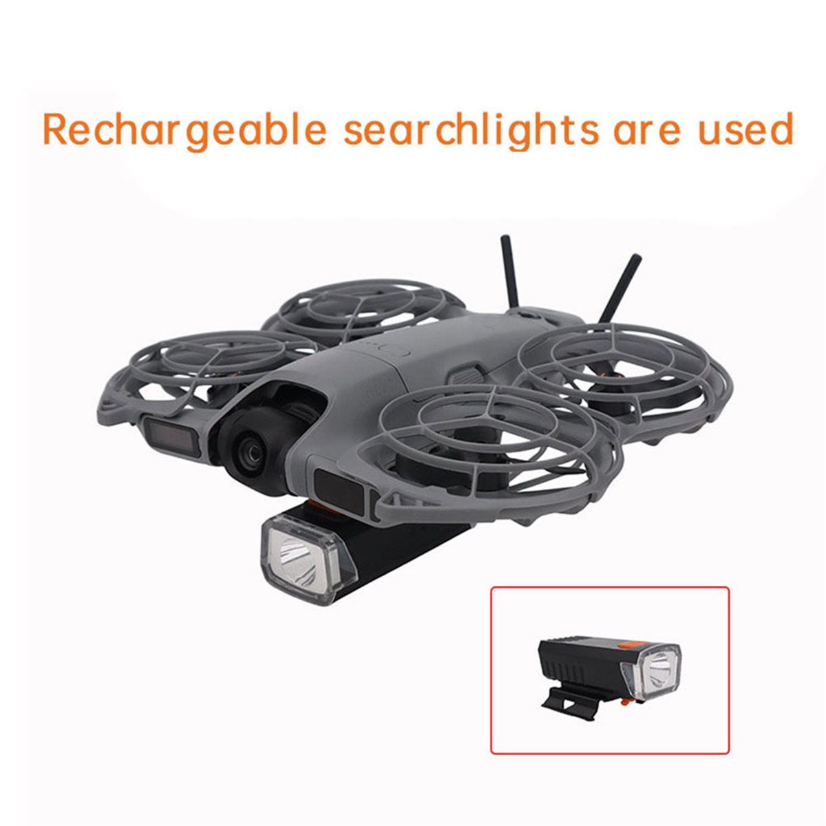 Faro di Ricerca Ricaricabile D - Drone Led Light recensione e prezzo